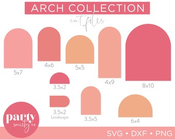 Bogen SVG | Bogen-Hochzeitseinladungs-Vorlage | Bogen Form svg | Bogen Einladen | Bogen-Zeichen svg | Cricut Cut Dateien | PNG JPG Datei | Kommerzielle Nutzung