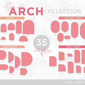 Arch SVG | Arch Wedding Invitation Template | Arch Shape SVG | Arch Invite | Arch Sign SVG | Laser Cut Files | Png Svg Dxf | Arch Shape Svg