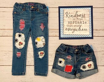 girls minnie mouse shorts