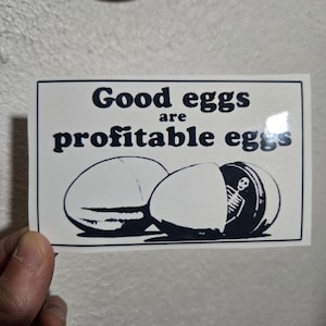Good Eggs Stickers | for foodies and breakfast lovers