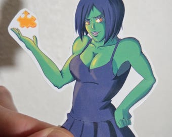 Hot Gruntilda (Hottilda) Banjo Kazooie Sticker