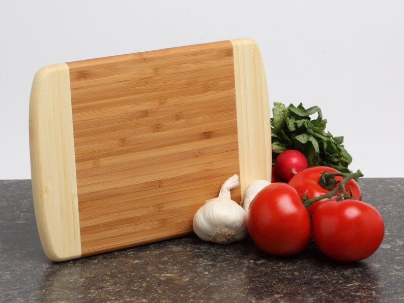 Personalized Bamboo Cutting Board Custom Engraved Etsy