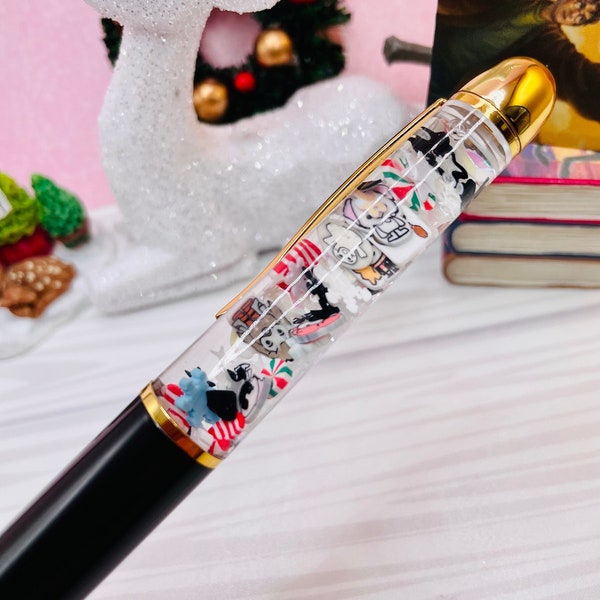 Christmas Wiz Kids / Harry / House Elf / Wizards / Glow in the Dark / Custom Pens / Cute Pens / Friend Gift / Stocking Stuffer / Ink Pens