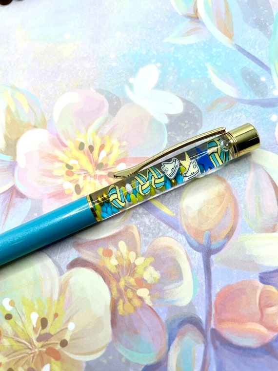 Personalized Blue & Pink Floral Pencil Case//Writing Accessories - Yahoo  Shopping
