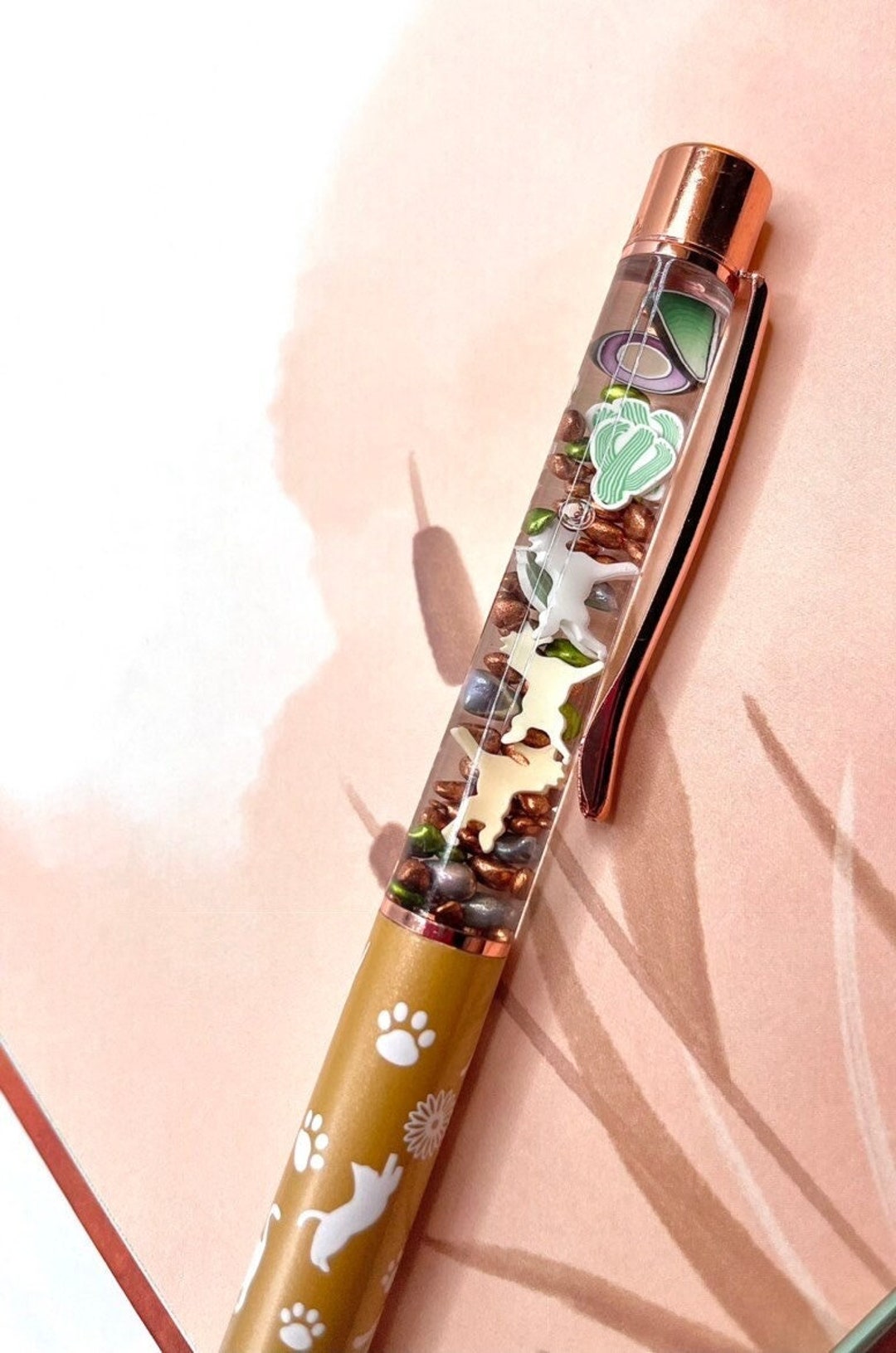 Desert Horses Pen / Horse Lover Float Pen / Equestrian Gift / Custom