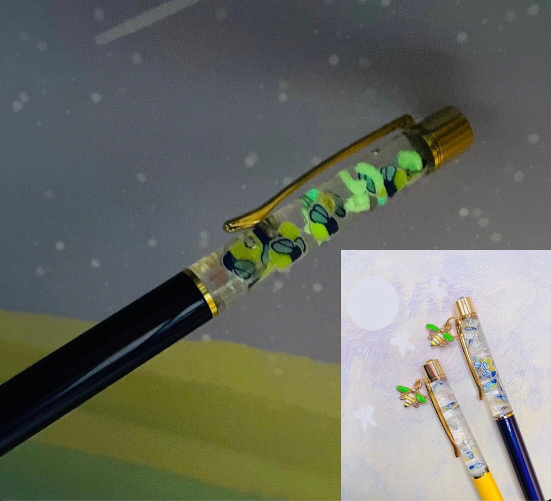 Glow in the Dark Pen for Nurse, Bee Kind Pen, Honey Bee Gifts, Unique Gift  for Friends, Back to School Gifts Students, Graduation Gifts For 