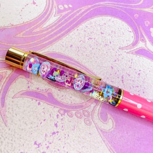 Cat Lover Float Pen / Cat Gift / Custom Pens / Cute Pens / Cute School Pen / Glitter Float Pen / Personalized Gift / Birthday Gift for Her