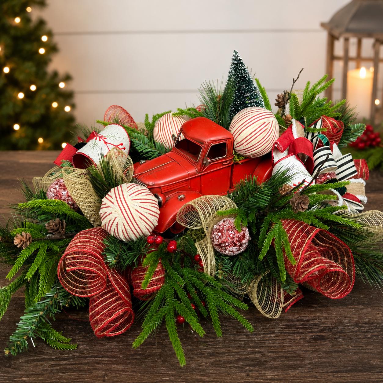 Christmas Centerpiece - Etsy