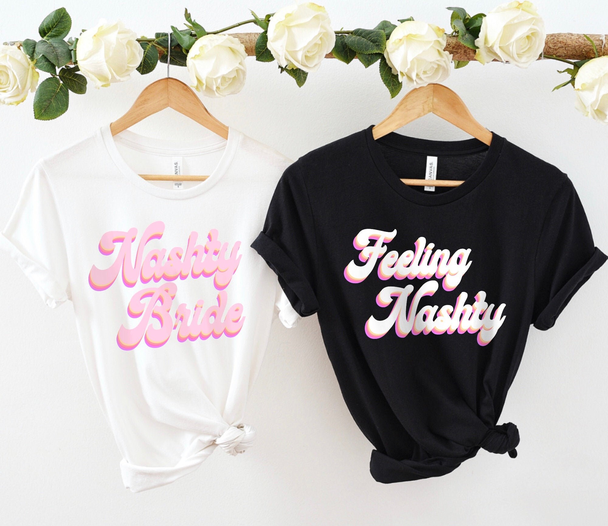 Nashville Bachelorette Shirts, Feeling Nashty, Nashty Bride shirt, ba…
