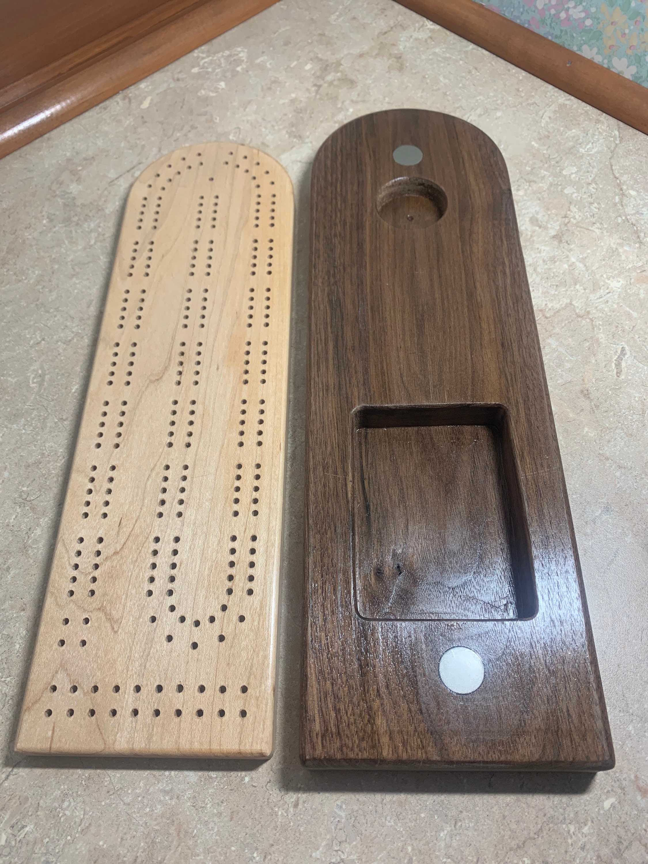 Handmade Cribbage Board Etsy