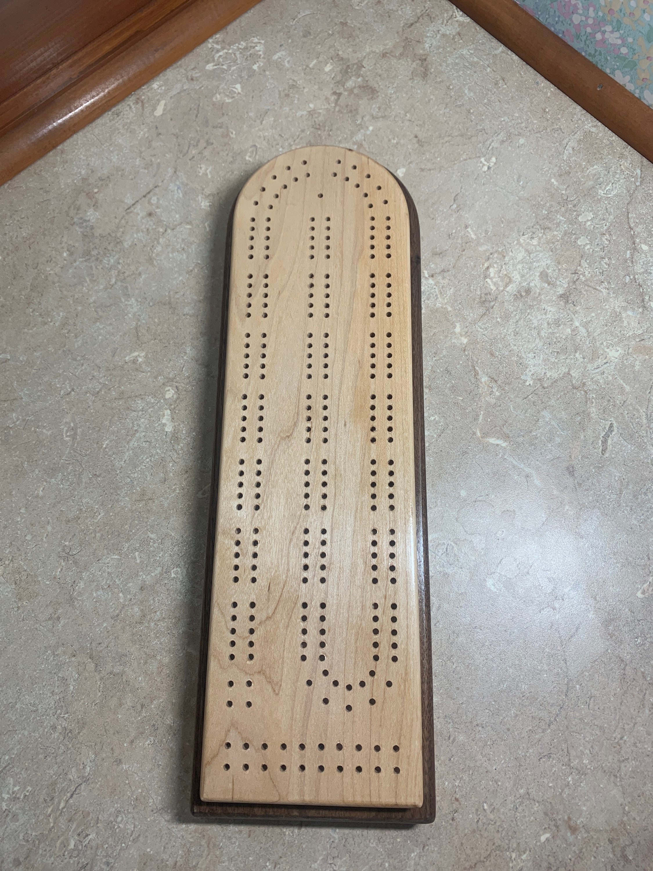 Handmade Cribbage Board Etsy