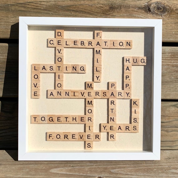 Scrabble Tile Frame 