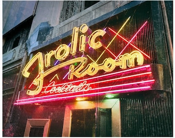 Frolic Room, Los Angeles Print, Iconic Los Angeles, Bukowski, Hollywood Wall Art, Black Dahlia