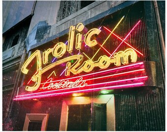 Frolic Room, Los Angeles Print, Iconic Los Angeles, Bukowski, Hollywood Wall Art, Black Dahlia