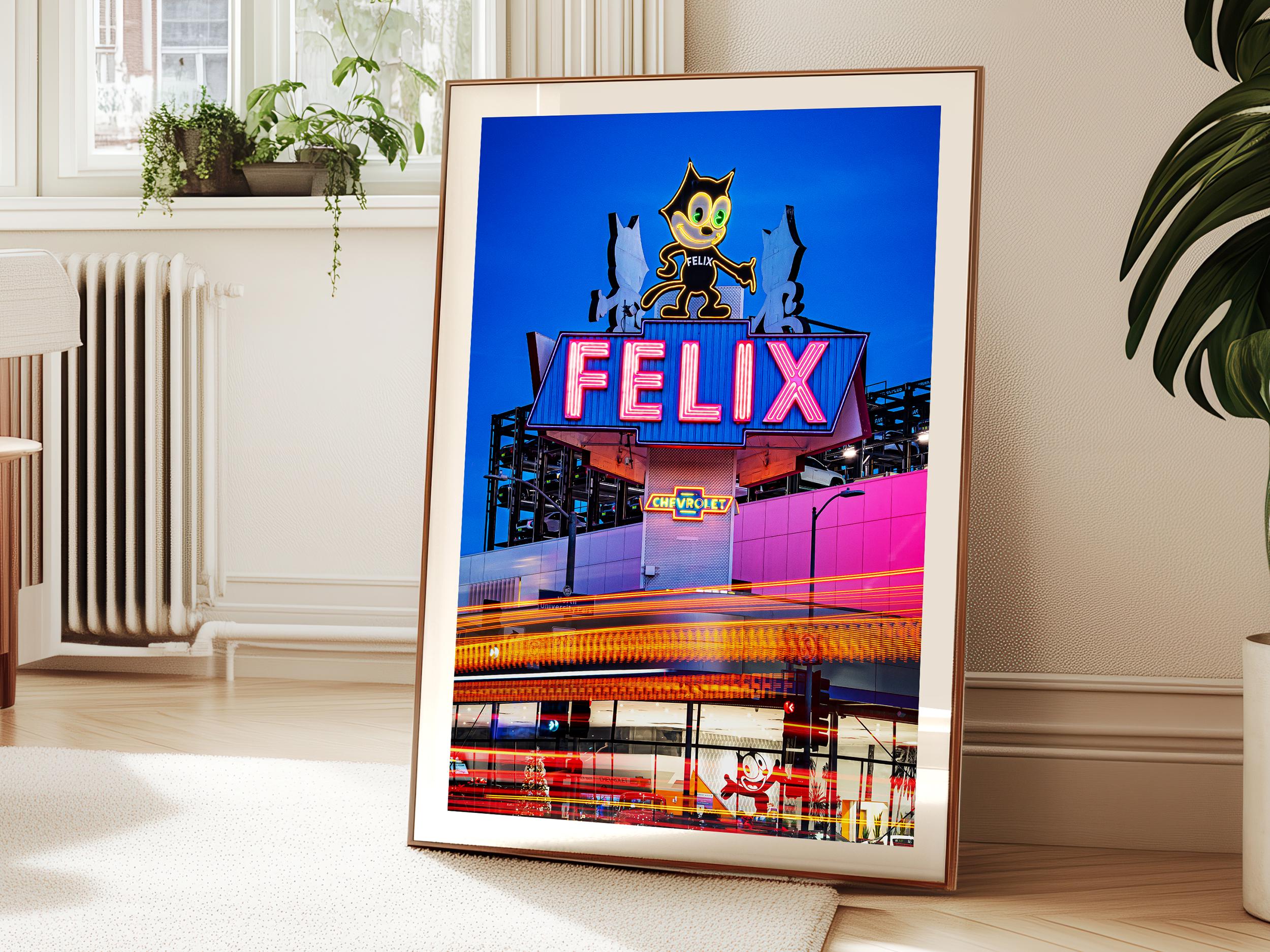 Felix the Cat Neon - Etsy