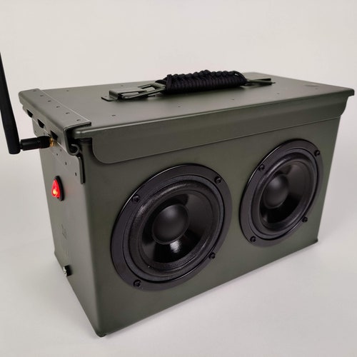 Bluetooth 50 Cal Ammo Can Box Fully Machined Complete Ready to Etsy