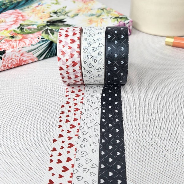 Hearts Washi Tape Set