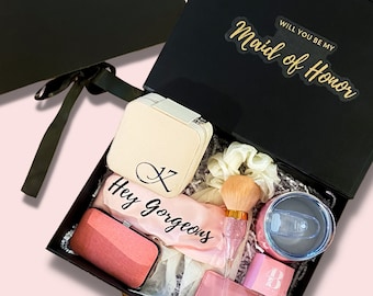 Boîte de proposition de demoiselle d'honneur | Serez-vous mon | Cadeau personnalisé | Proposition de demoiselle d'honneur | Cadeaux et faveurs de fête de mariage | Douche nuptiale | XL