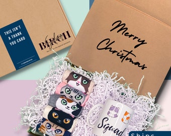 Cat Lovers Gift Box | Bestseller | Cat gift | Cat Mom Gift | Gift for Her | Birthday Box | Cat Mug | Cat Gifts for Women | Christmas
