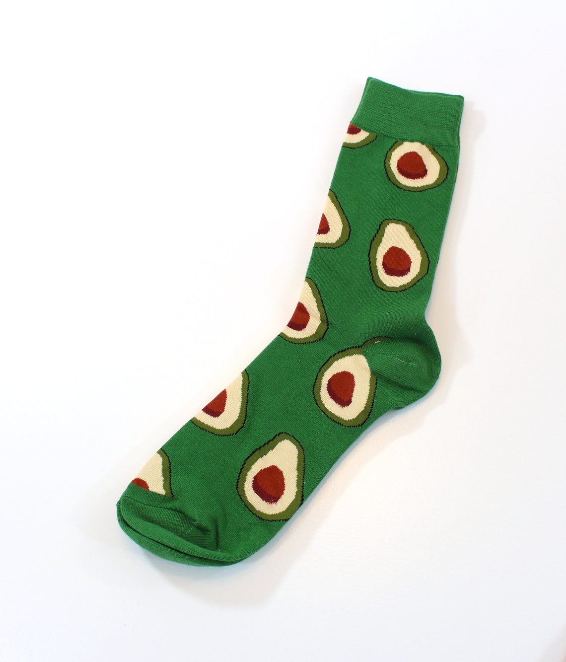 Fun Men's Socks Gift Box Pack of Four Avocado Fries Etsy