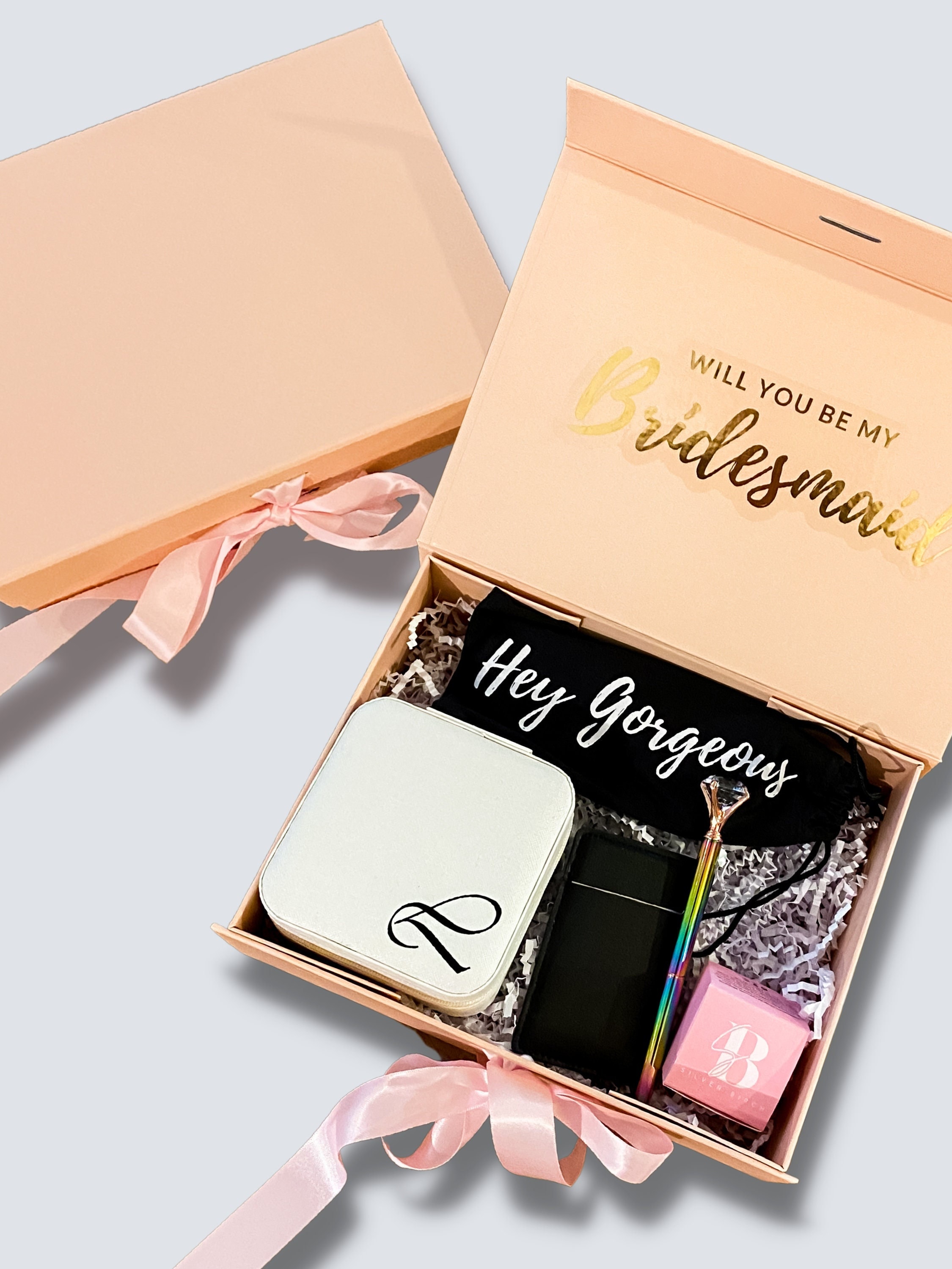 Bridesmaid Proposal Box | Will You Be My | Personalized Gift | Maid of ...