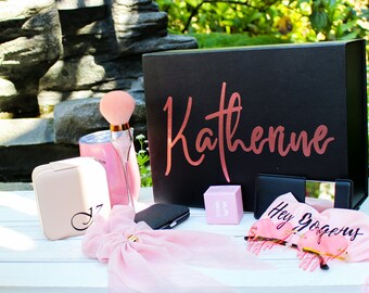 Bridesmaid Proposal Box | Will You Be My | Personalized Gift | Maid of Honor Proposal | Bridal Party Gifts and Favors | Bridal Shower | XL