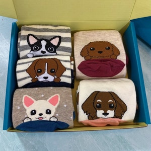 Gift Box for Dog Lover Dog Socks Birthday Gifts Dog Theme Dog mom Dog parent gifts Mothers Day image 9