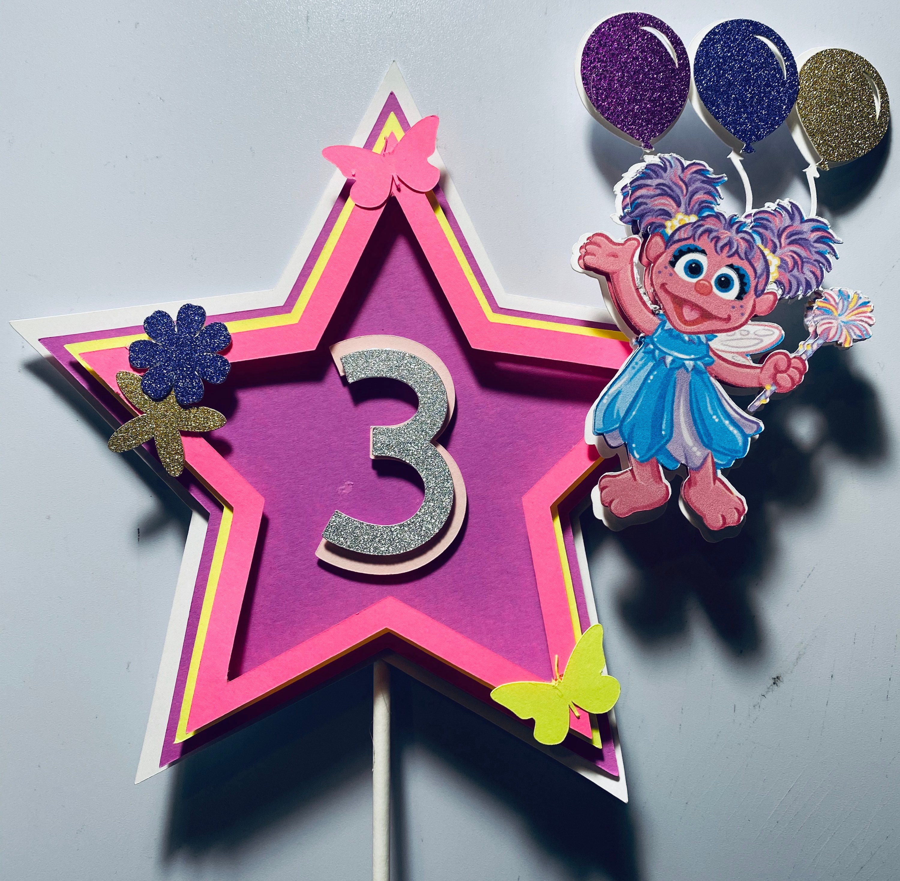 Abby Cadabby Cake Topper Etsy
