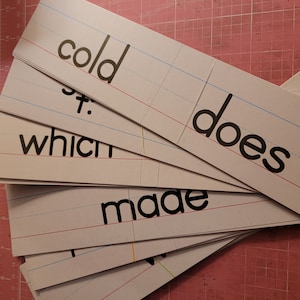 Vintage flash card