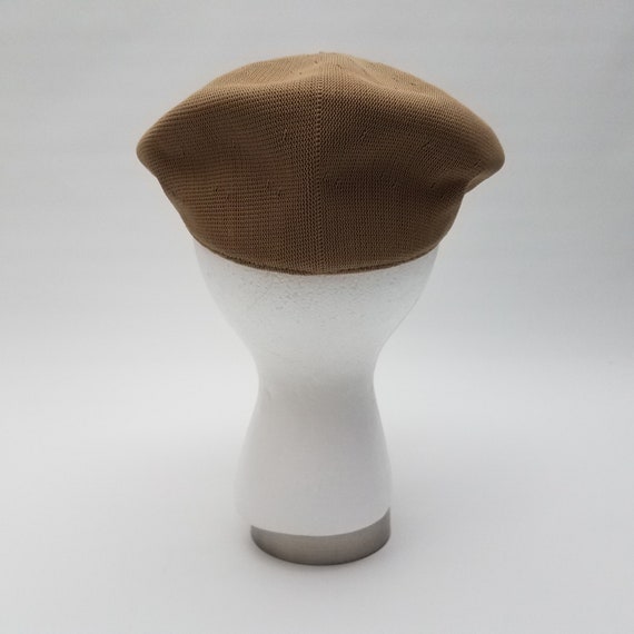 80's Vintage Kangol Tropic Cap in Beige with Shor… - image 6