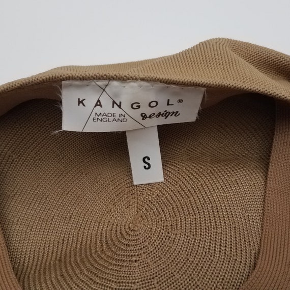 80's Vintage Kangol Tropic Cap in Beige with Shor… - image 10