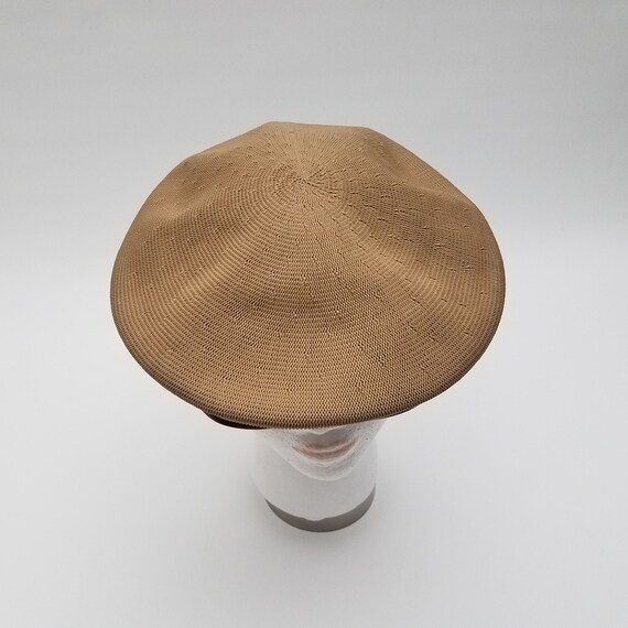 80's Vintage Kangol Tropic Cap in Beige with Shor… - image 4