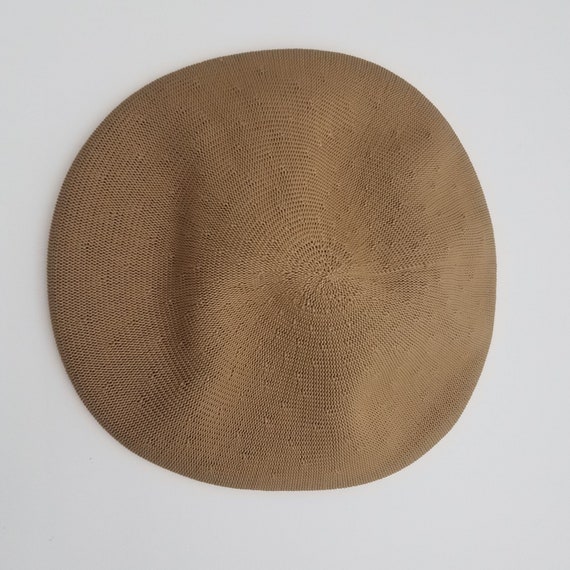80's Vintage Kangol Tropic Cap in Beige with Shor… - image 8
