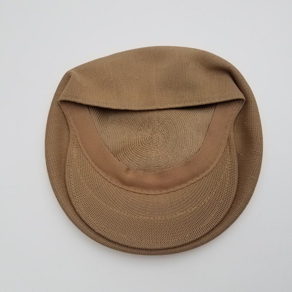 80's Vintage Kangol Tropic Cap in Beige with Shor… - image 9