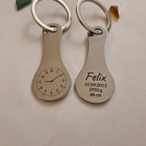 Einkaufswagenlöser Uhrzeit Geburt