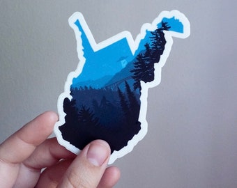 West Virginia “Creatures of the Gorge” Sticker