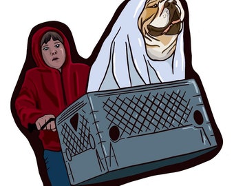 Jim Justice Baby Dog E.T. Sticker