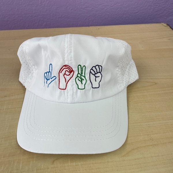 Sign Language For Hat Asl Hat - Etsy