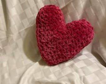 Berry Plush Heart