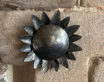Steel Sunflower | Hand Forged | Metal Art | Gift Idea | Interior Decoration
