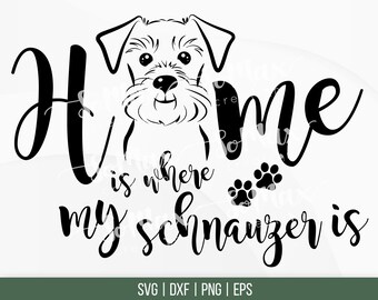 Schnauzer Svg Etsy