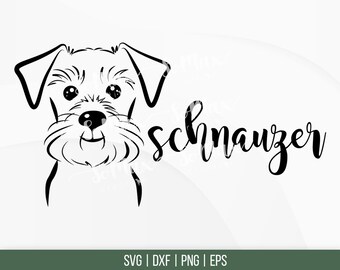 Schnauzer Svg Etsy