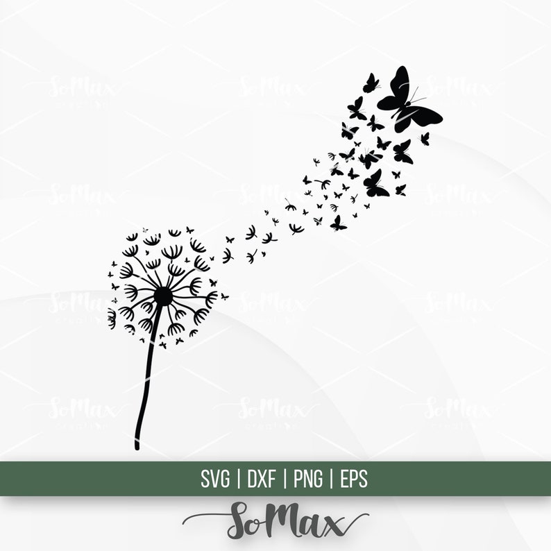 Free Free 215 Butterfly Dandelion Svg SVG PNG EPS DXF File