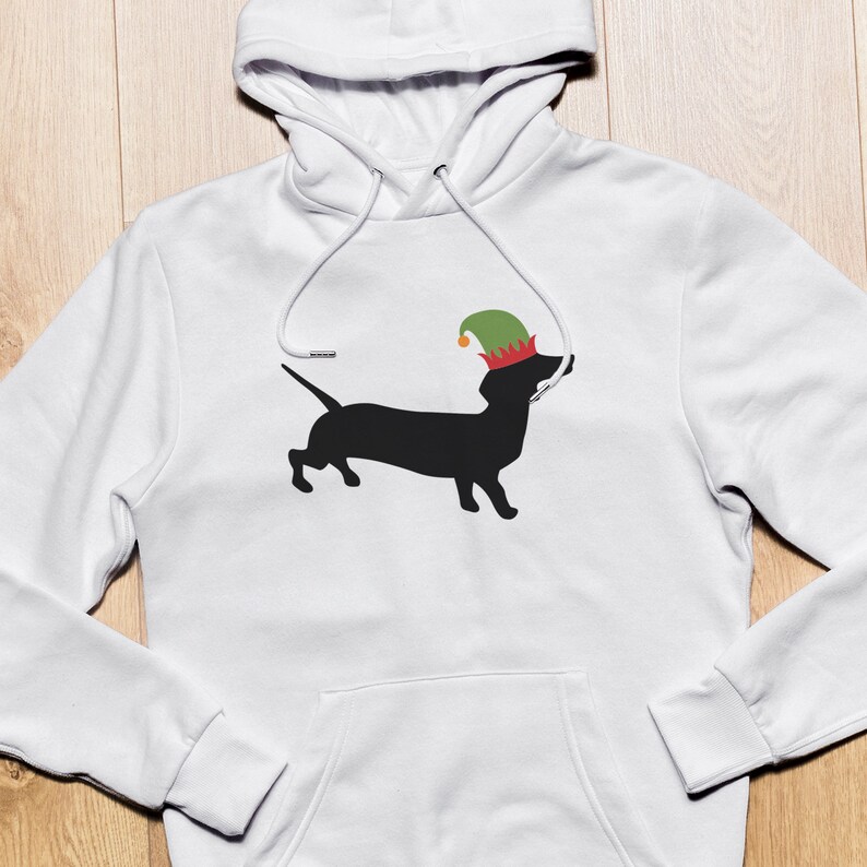 Download Dachshund Christmas Svg Doxie Svg Elf Dachshund Svg | Etsy