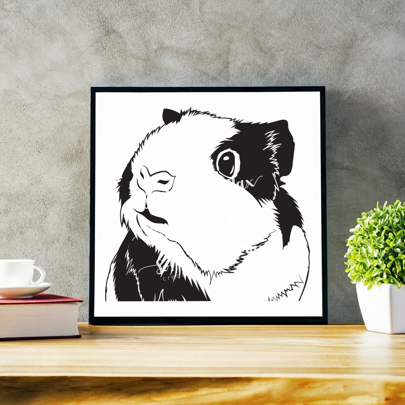 Download Guinea Pig Svg Guinea Pig Clip Art Cute Guinea Pig Png Eps ...
