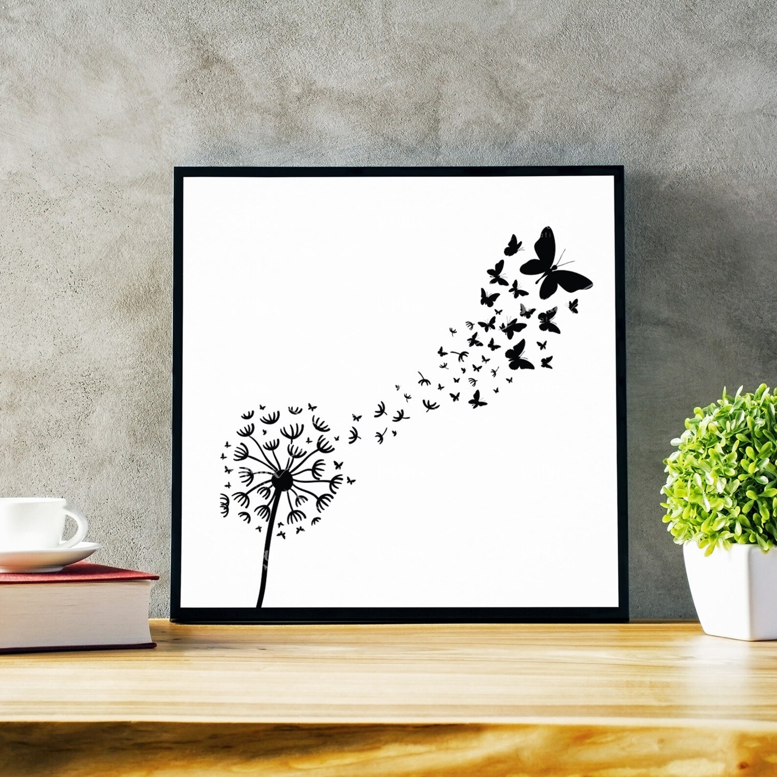 Free Free 215 Butterfly Dandelion Svg SVG PNG EPS DXF File