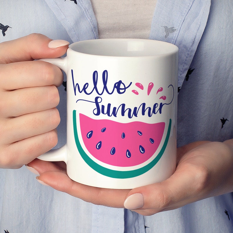 Download Hello Summer svg Watermelon svg Summer Sign svg | Etsy