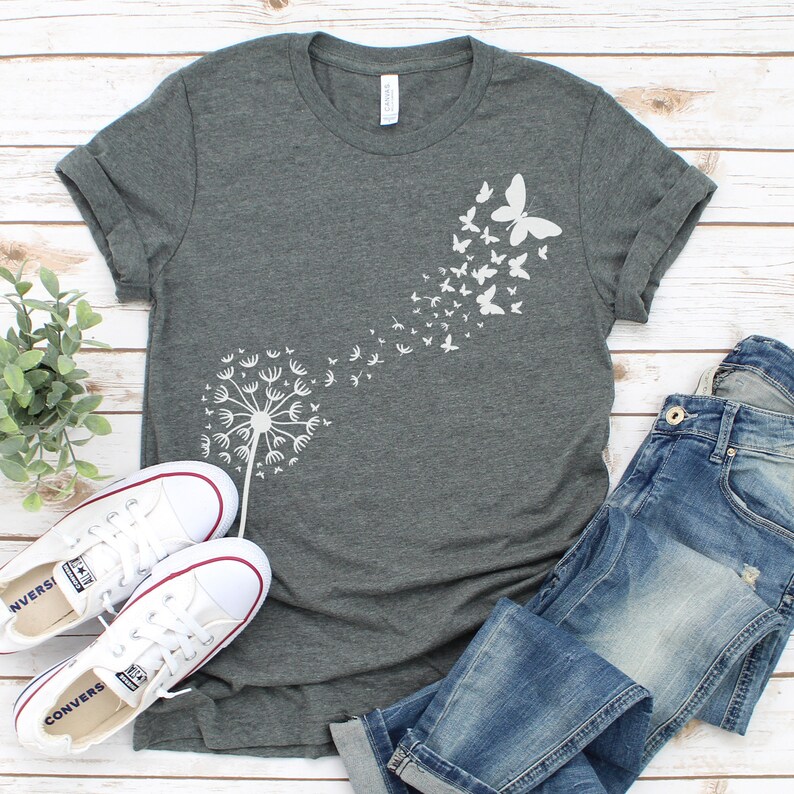 Download Dandelion Svg Butterfly Svg Flower Svg | Etsy
