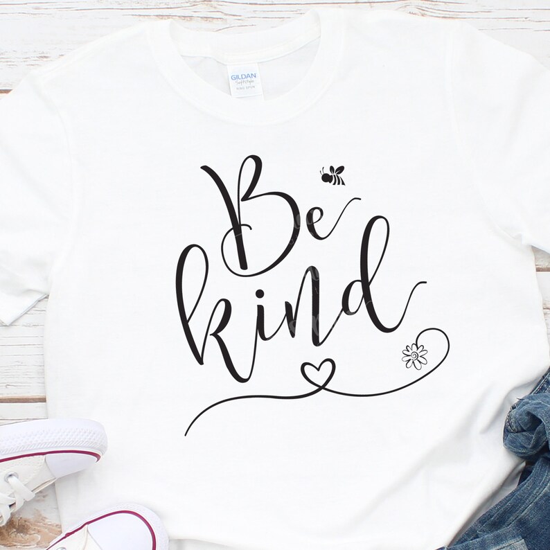 Download Be Kind Svg Bee Kind Svg Kindness Shirt Svg For Cricut | Etsy