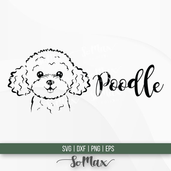 Download Poodle Svg Poodler Puppy Svg Dog Svg Poodle Silhouette Cut Etsy